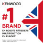 Kenwood Prospero+ KHC29.H0WH, Robot de Cuisine Patissier Multifonction, Mélanger, Battre et Pétrir, Blender 1.5L, Bol Multifonct