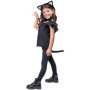 Smiffys Panoplie chat pour enfant, noire, avec oreilles, queue et nœud papillon