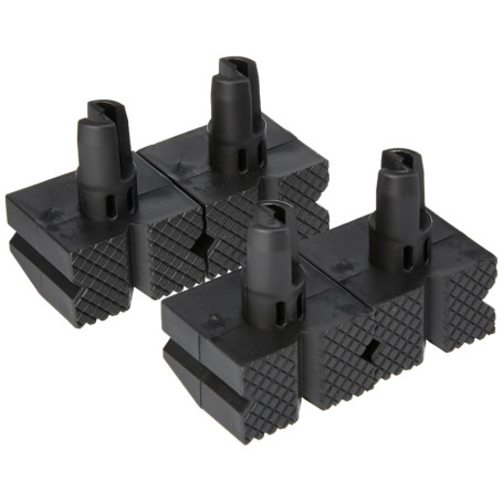 Silverline 548885 Lot de 4 butées d'établi