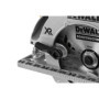 DEWALT - Scie circulaire sans fil XR 18V - avec dispositif de frein électronique - compatible rail de guidage - DCS572NT-XJ