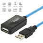 TRIXES Câble d'extension 10m USB Répéteur actif - USB haute vitesse mâle à femelle - Compatible USB 2.0 et USB 1.1 pour impriman
