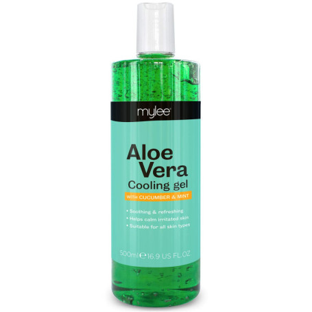 Gel adoucissant à l’aloe vera pur Mylee – Après soins – Épilation – Cire épilatoire – Traitement pour la peau – Après-soleil - 5