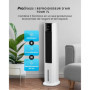Pro Breeze OmniAir Rafraichisseur d’Air 7L 3en1, 7 Vitesses, 3 Modes, Oscillant, Minuterie 10h, Climatiseur Mobile Sans Évacuati