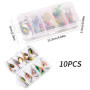 Jinlaili 10Pcs Leurres de Pêches, Cuillers de Pêche, Leurre Artificiel, Kits Leurres pêche Appâts, Spinnerbait avec boîte de Ran