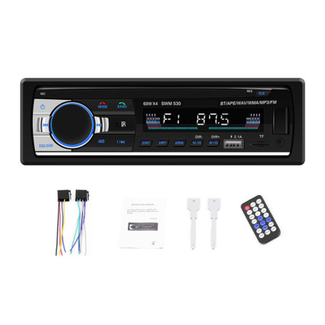 BOOMBOOST Autoradio Bluetooth Lecteur MP3 Carte De Voiture Machine Support De Génération Radio Disque AUX U Carte SD WMA WAV MP-