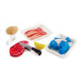 Hape Viandes & Poissons à Découper - Jeu d'Imitation Cuisine en Bois - Enfants de 3 ans et Plus - Accessoires Dinette Réalistes 