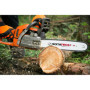Rotatech 3 Chaînes de tronçonneuse de 35 cm Pas, 3/8" LP 1.1mm 50 Maillons d'Entraînement. Compatible avec Stihl 017, MS170, MS1