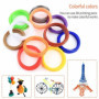 PLA de filament de stylo d'impression 3D, 20 couleurs, 10M chacun - filament de PLA 3D 1.75mm, pour PACKGOUT, MYNT3D, DeWang