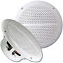 Sound-way - Haut-parleurs Marins 16 CM Enceintes pour Bateau, véranda, Piscine, Salle de Bain 100 Watts