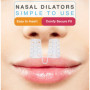 Runesol Ecarteur de Narine x 8, Dispositif Anti Ronflements Dilatateur Nasal, il Ronfle Dilatateur Nasale, Écarteur Nasal pour l
