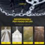 Goodyear 77934 "12mm" Chaines à neige 12 mm, Taille 240, Convient pour les SUV, véhicules utilitaires, 4x4, Homologation TUV et 