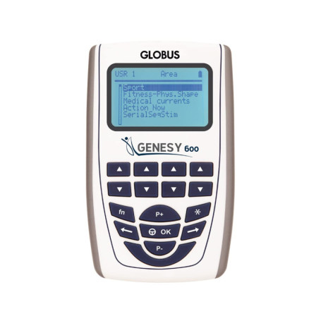 GLOBUS | Genesy 600, électrostimulateur à 4 canaux avec 149 programmes, Produit Professionnel pour Les utilisateurs exigeants et