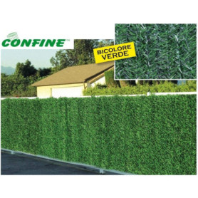 OEM Haie de jardin artificielle, en rouleau de 1 x 3 m (3 m²) - Idéale pour balcon ou clôture - Aspect sapin - Ultra couvrant