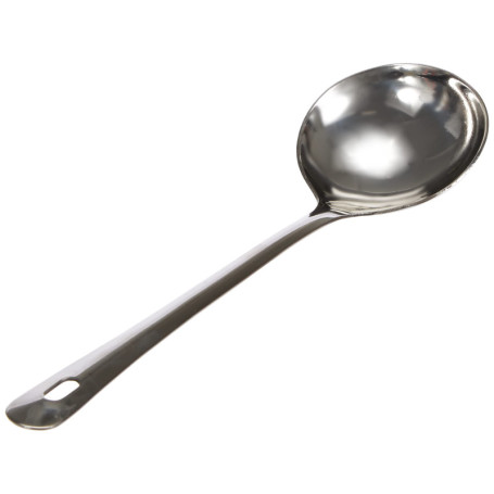 Ibili 712900 Louche INOX Supra, INOX, Argent, 9.0 x 5.x 30.5 cm