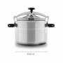 LACOR 20522 Autocuiseur 22 L Pro Classic, Aluminium, Gris, 48 x 36 x 38 cm