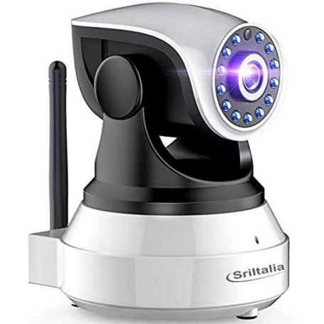 Sricam SP017 Camera Surveillance WiFi 1080P Caméra de Surveillance sans Fil, Camera IP WiFi 1080p, P2P avec Microphone et Haut P