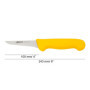 Arcos Séries 2900 - Couteau à Désosser - Lame Acier Inoxydable Nitrum 100 mm - Manche Polypropylène Couleur Jaune