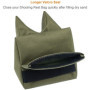 Nocsm Support de Tir Chasse Carabine. Support de Support Avant/arrière SandBag avec résistance à l'eau en Polyester 900 Deniers 