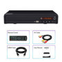 Lecteur DVD pour TV, DVD/CD / MP3 avec Prise USB, Sortie HDMI et AV (câble HDMI et AV Inclus), télécommande (sans Blu-Ray)