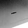 PrimeMatik - Coffre-Fort Mural de sécurité en Retrait en Acier à clé 26x15x18cm Noir