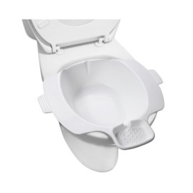 PEPE Mobility - Bidet Portable pour WC, Toilette Intime, Amovible pour Bain de Siège, Bassin Hémorroïdes, Portatifs pour Toilett
