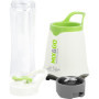 ECG SM 3510 Mix&Go Mini Blender Smoothie, Plastique, 600 milliliters, Blanc/Vert