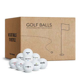 Out of Bounds | Lakeballs Mix | 100 pièces | Balles de Golf | AAA/AA | Grande qualité