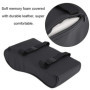 Coussin d'accoudoir, coussin d'accoudoir de voiture en cuir universel, housses de tapis automatique en mousse à mémoire de forme