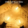 Lepro Guirlande Lumineuse Exterieure, Guirlande Solaire 7.62M, 4 Modes d'Éclairage, 25 Ampoules G40, Blanc Chaud 2700K, Étanche 