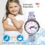 Kiddus Montre Bracelet Éducative pour Enfants. Analogique avec Exercices. Mécanisme en Quartz Japonais