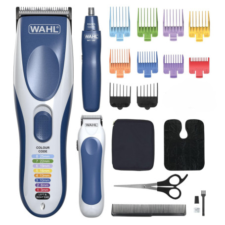 Wahl Color Pro Combo 3in1, tondeuse à cheveux pour hommes, kit de coupe familiale, rasoir de tête, tondeuse à cheveux pour homme