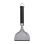 Weber Grattoir pour plancha,Acier Inoxydable, élimine Les Graisses et Les saletés, idéal pour Nettoyer la plancha, poignée Confo