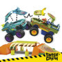 Mega Hot Wheels Monster Trucks Tremplin Osseux Chocs et Fracas Coffret de Construction Contenant 332 pièces et 2 Mini-Figurines 