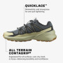 Salomon hommes Speed Cross Peak Urban, Chaussures de randonnée polyvalentes pour le confort, idéales pour la randonnée et le tra