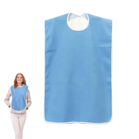 Bavoir pour adultes - Bavoirs pour adultes - Pour personnes âgées et adultes - Pour hommes, femmes, personnes âgées et handicapé