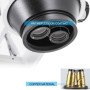 VEVOR Microscope Stéréo 3.5X-90X Simul Focal Trinoculaire Zoom 360 Degrés Rotatif Trinoculaire Stéréo Microscope Double Bras Sta