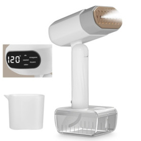 Zhufas Defroisseur Vapeur Vertical 1800W, Humide et Sec Fer à Repasser Steamer Portable, réservoir d'eau de capacité de 330ML, l