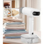 Zhufas Defroisseur Vapeur Vertical 1800W, Humide et Sec Fer à Repasser Steamer Portable, réservoir d'eau de capacité de 330ML, l