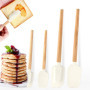 Maryse Patisserie, 4 Pièces Marises de Cuisine Silicone Spatule Cuisine Résistantes à la Chaleur Spatule Patisserie avec Manche 