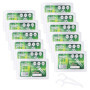 Lot de 600 bâtonnets de fil dentaire jetables pour le nettoyage des dents - Bâtonnets de soie dentaire jetables pour l'hygiène d