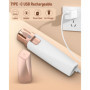 Rasoir Visage Electrique pour Femmes, 2 en 1 Rasoir sourcils Electrique Femme, Rechargeable Rasoir électrique 2 en 1 pour le vis