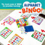 Peaceable Kingdom, Bingo alphabétique ! Jeu d'apprentissage des Lettres, Apprendre Les Lettres majuscules Comprend 6 Plateaux de