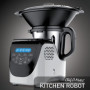 Robot de cuisine Chef O Matic Kitchen Robot, 1000 W, 3 L, 3 500 tr/min, plusieurs accessoires, 10 vitesses, robot multifonction,