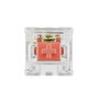 Cherry MX Lot de 10 interrupteurs linéaires de rechange pour clavier mécanique HyperX Alloy FPS Pro Ducky Corsair K70 RVB Rouge 