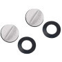 2 x Capuchon pour filtre 6.414-552.0-4000 Plus, 4000 TE, A 1000, Kärcher A 1001, A 2003, A 2004, MV 3 MV 3 MV 3 P MV 3 MV2 MV3 W