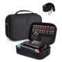 SOBEAU Etui pour Nintendo Switch & Switch OLED, Pochette Housse Switch, Sacoche Switch Rigide de Rangement pour Console Switch, 