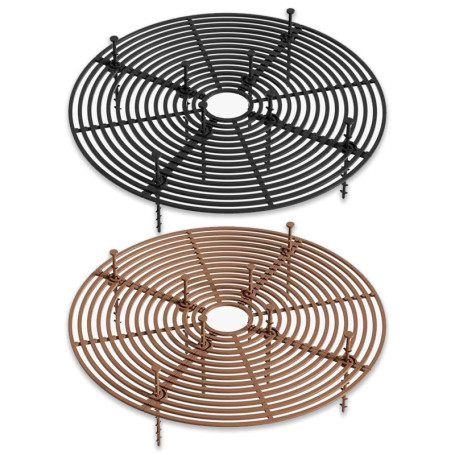 Protection Plante Chat, 2 Pièces Grilles de Pots de Plantes Cache-Pot de Fleurs Jusqu'à 30 cm Couvercle de Protection du Sol pou