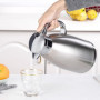Luvan 1,8L Thermos,Pichet Isotherme Acier Inoxydable Cafetière Isolante 12h Chaud et 24h Froid Double Paroi Isolée sous Vide The