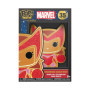 Funko Pop! Large Enamel Pin MARVEL: GINGERBREAD - Scarlet Witch - SCARLETT - Marvel ComicsPin en Émail - Broche Fantaisie Mignon