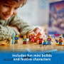 LEGO City 60436 Calendrier de l'Avent 2024, compte à rebours des vacances pour les enfants de 5 ans et plus, 24 surprises pour e